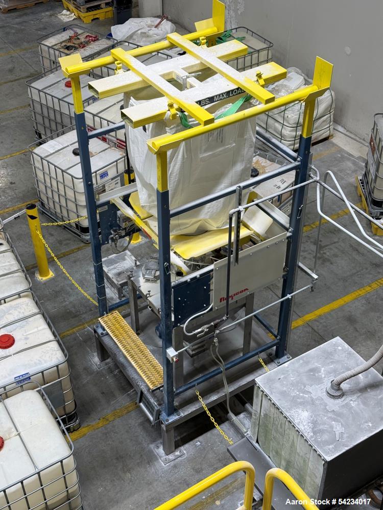 Used Flexicon Bag / Supersack Unloader with Chain-Vey System. Approximately 25' long Chain-Vey.