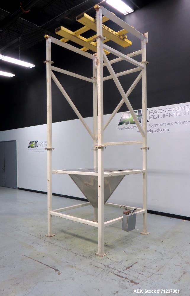 Used- Supersack Unloading System, Carbon Steel. I