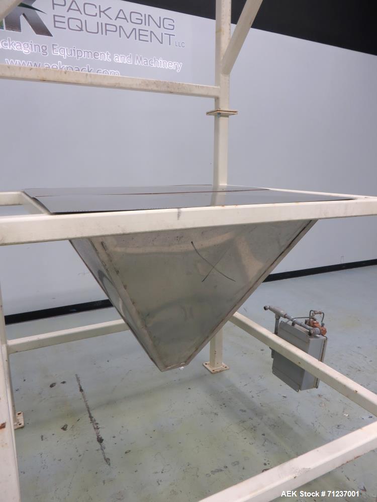 Used Supersack Unloading System, Carbon Steel. Includes a 4000 pound