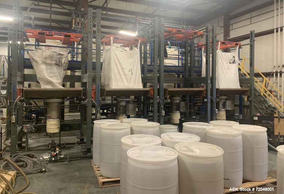 Used Adjustable Bulk Bag Unloading Station
