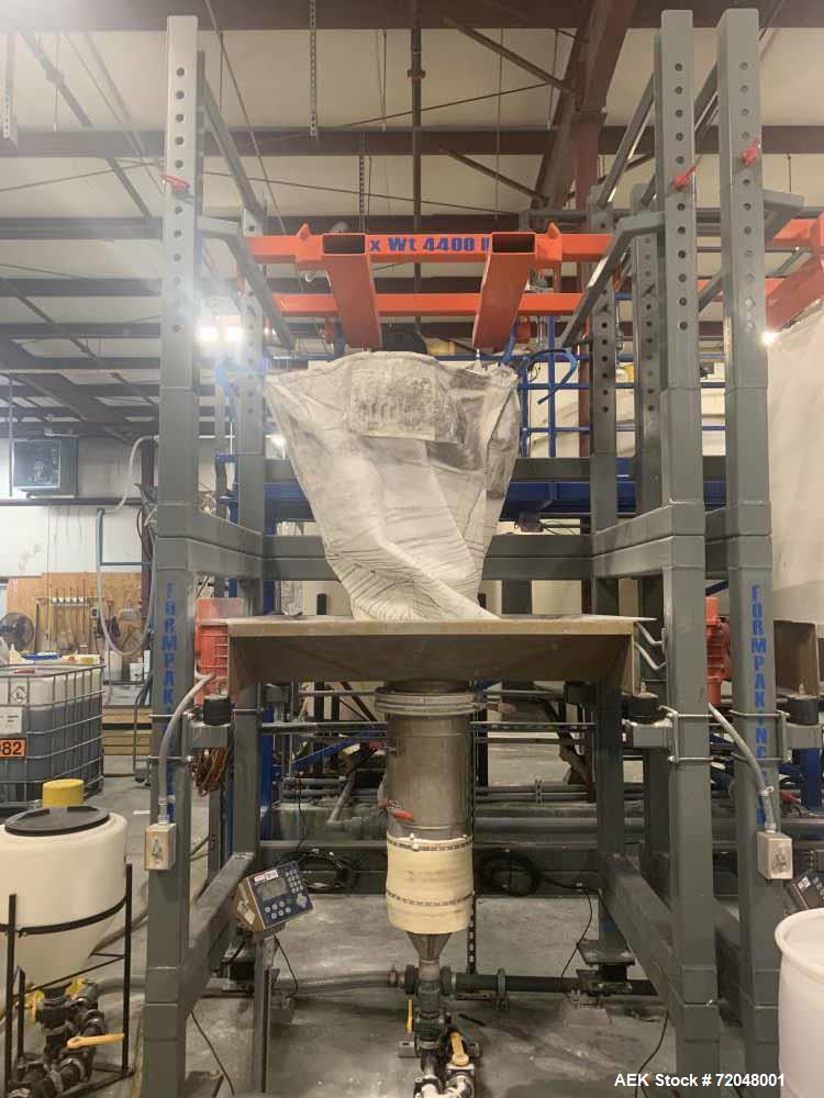 Used Adjustable Bulk Bag Unloading Station