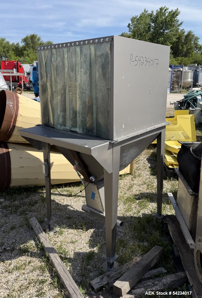 Used Flexicon Bulk Bag Unloader with Chain-Vey Conveying System – 4,000 lb Capacity Super Sack Discharge Station
