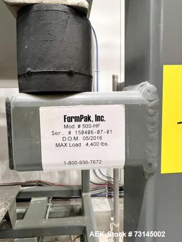 Used FormPak Bulk Bag Unloaders – Model 500-FL-3-CS, Lot of 2, 4400 lb Capacity, Rotary Valves, Load Cells – 2020