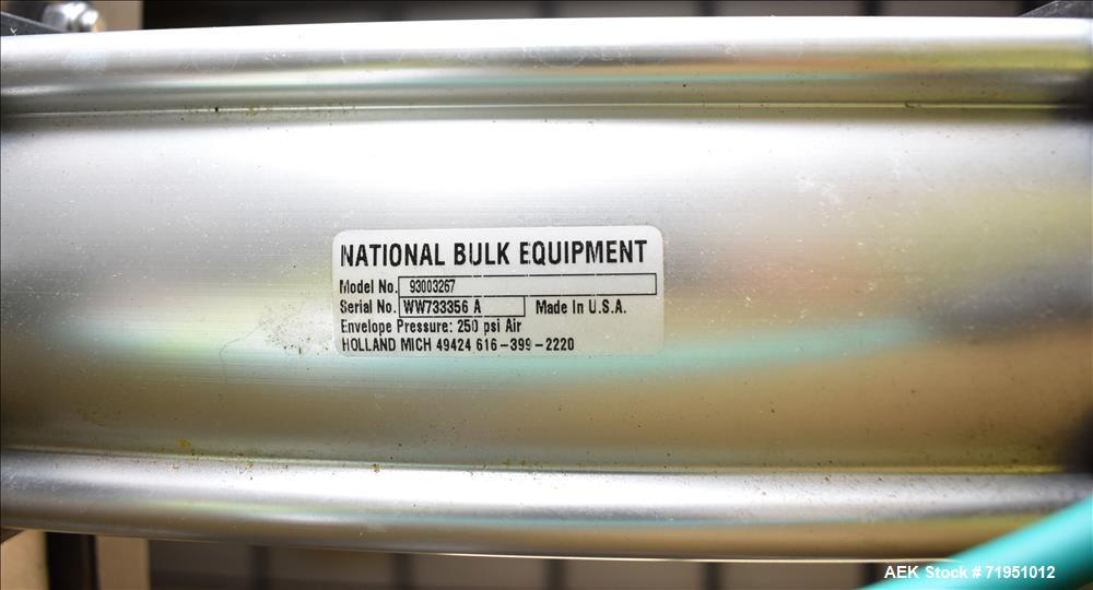 Used NBE Pneumatic Pinch Valves for Bottom of Super Sack Unloader