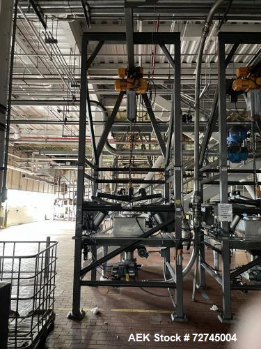 Used Natitional Bulk Equipment (NBE) Super Sack Unloader