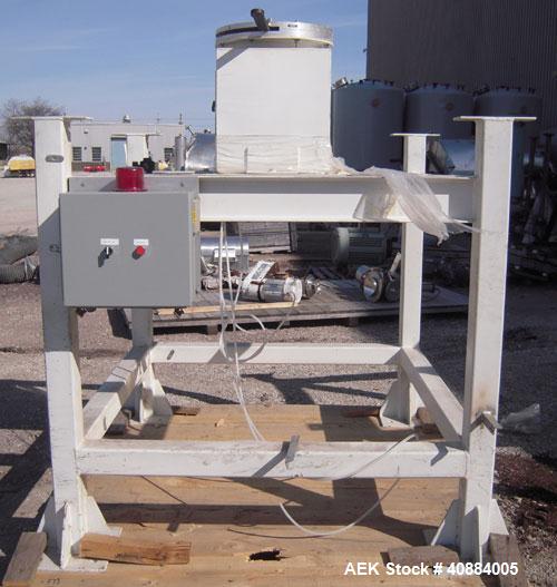 Used Amtec Engineering Super Sack Unloader, carbon steel.Requires bag holder and hoist.