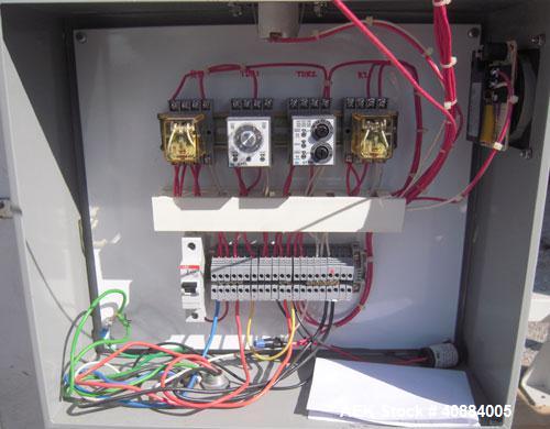 Used Amtec Engineering Super Sack Unloader, carbon steel.Requires bag holder and hoist.