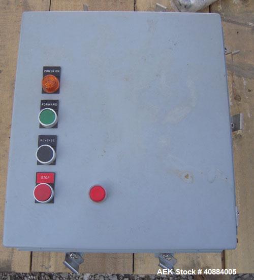 Used Amtec Engineering Super Sack Unloader, carbon steel.Requires bag holder and hoist.