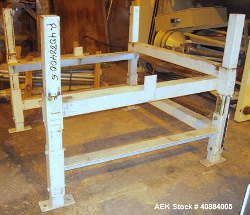 Used Amtec Engineering Super Sack Unloader, carbon steel.Requires bag holder and hoist.
