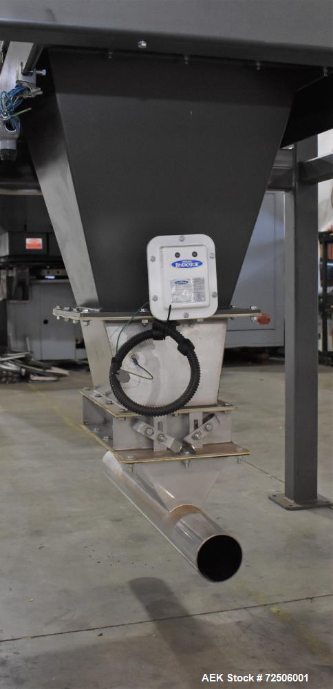 Used Modern Process Equipment (MPE) Bulk Bag Loader / Unloader. Includes Harrington 2 ton hoist. Genuine Bindicator.