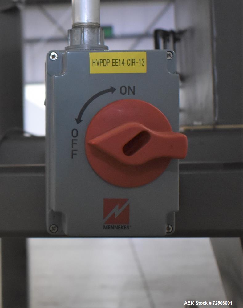 Used Modern Process Equipment (MPE) Bulk Bag Loader / Unloader. Includes Harrington 2 ton hoist. Genuine Bindicator.