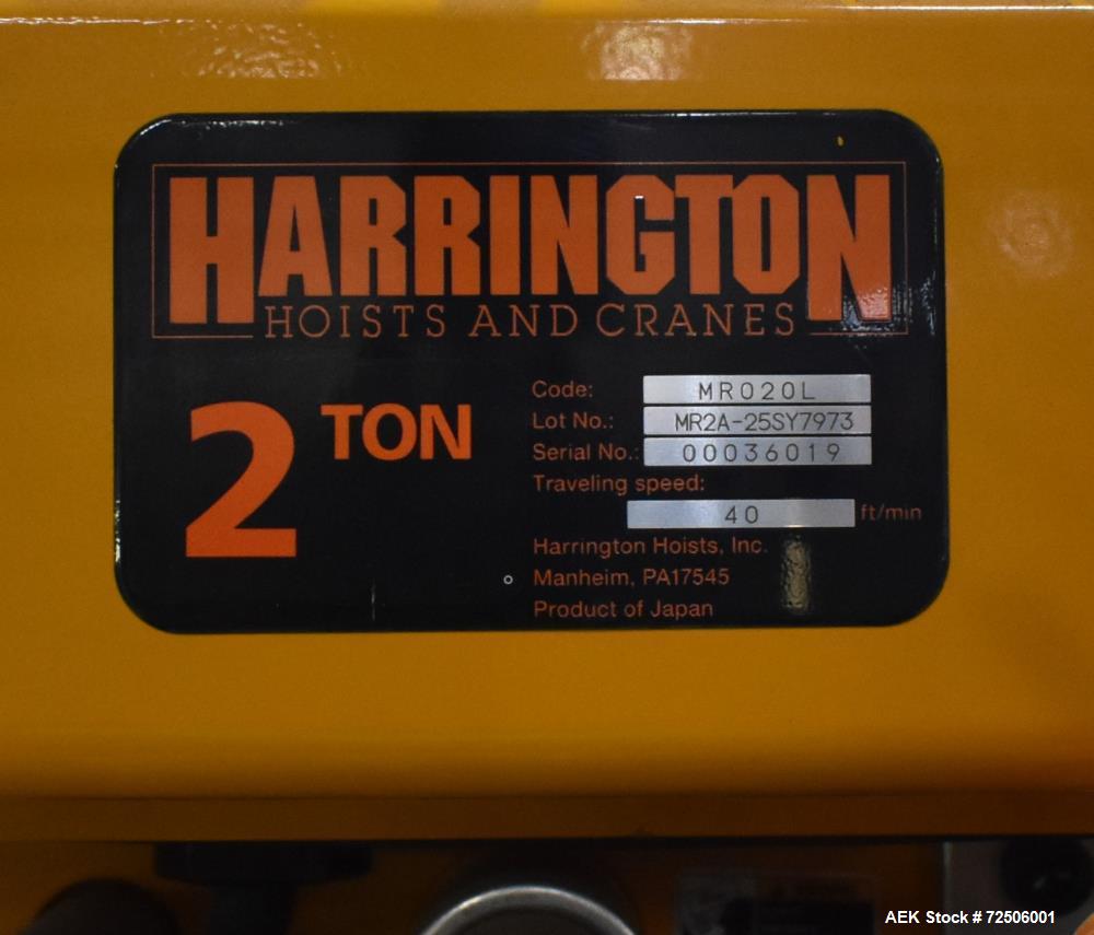 Used Modern Process Equipment (MPE) Bulk Bag Loader / Unloader. Includes Harrington 2 ton hoist. Genuine Bindicator.