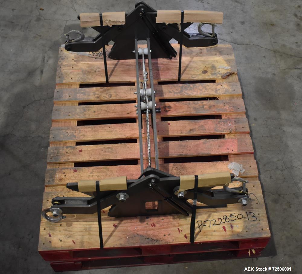 Used Modern Process Equipment (MPE) Bulk Bag Loader / Unloader. Includes Harrington 2 ton hoist. Genuine Bindicator.