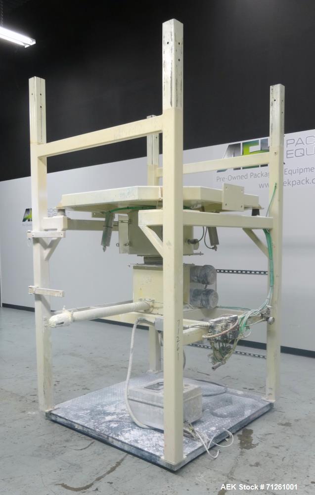 Used Tech Packaging QuickPak Series 2000 Bulk Bag Discharge System