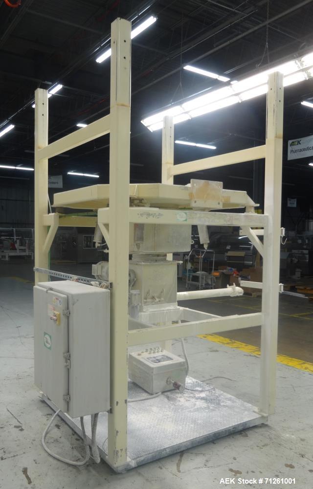 Used Tech Packaging QuickPak Series 2000 Bulk Bag Discharge System