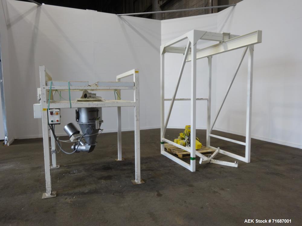Used Vac-U-Max Bulk Bag Unloader Model 104122.