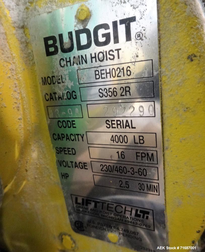 Used Vac-U-Max Bulk Bag Unloader Model 104122.