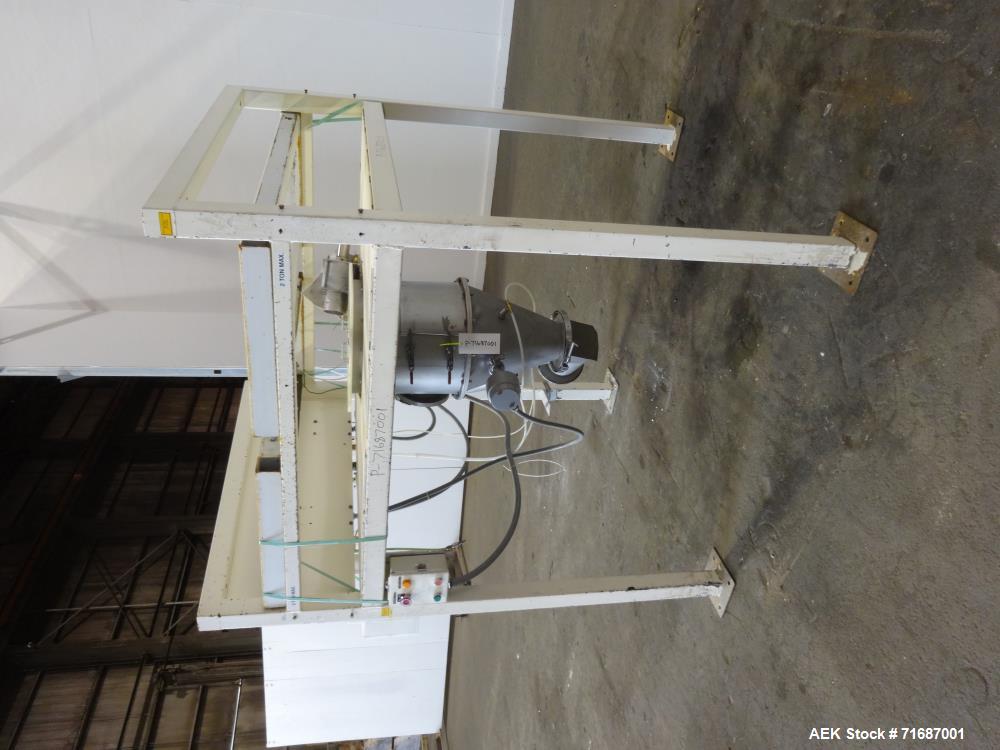 Used Vac-U-Max Bulk Bag Unloader Model 104122.