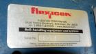 Used Flexicon BFH-C-X Half Frame Bulk Bag Discharger Frame. Includes (2) air operated bag holders, (1) Tele-Tube telescoping tube, (1) Salina Vortex slide valve, (1) Flexicon agitated hopper, (1) bal...