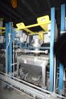 Used Flexicon BFH-C-X Half Frame. Includes (2) air operated bag holders, (1) Tele-Tube telescoping tube, (1) Salina Vortex slide valve, (1) Flexicon agitated hopper, (1) ball valve. Mounted on a carb...