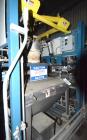 Used Flexicon BFH-C-X Half Frame. Includes (2) air operated bag holders, (1) Tele-Tube telescoping tube, (1) Salina Vortex slide valve, (1) Flexicon hopper, (1) ball valve. Mounted on a carbon steel ...