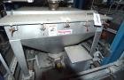 Used Flexicon BFH-C-X Half Frame. Includes (2) air operated bag holders, (1) Tele-Tube telescoping tube, (1) Salina Vortex slide valve, (1) Flexicon agitated hopper, (1) ball valve. Mounted on a carb...