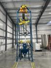 Used Flexicon Bulk-Out Bulk Bag Slitter/Discharger – 2 Ton Hoist, 3200 lb Capacity, VFD, HMI