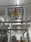 Used- Flexicon Super Sack Unloading Frame With Hoist. Stainless Steel. Unit is currently installed.