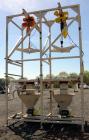 Used Hapman Dual Station Super Sack Unloading System 