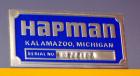 Used Hapman Super Sack Unloading Station Consisting