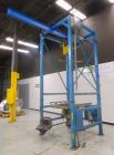 Used Material Transfer & Storage, Inc Bulk Bag Supersack Unloader. Machine includes (1) Harrington 2-ton (4,000 pound) electronic crane, Flo-Master massagers, sure-seal spout clamping system and a Vo...