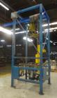 Used Material Transfer & Storage, Inc Bulk Bag Supersack Unloader. Machine includes (1) Harrington 2-ton (4,000 pound) electronic crane, Flo-Master massagers, sure-seal spout clamping system and a Vo...