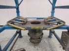 Used Material Transfer & Storage, Inc Bulk Bag Supersack Unloader. Machine includes (1) Harrington 2-ton (4,000 pound) electronic crane, Flo-Master massagers, sure-seal spout clamping system and a Vo...