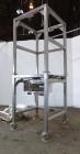 Used IEDCO Bulk Bag Discharge Station, Model 10286-BBU-5101, 304 Stainless Steel. (1) Top frame section approximate 63” long x 63” wide x 84” tall, (1) bottom frame section approximate 63” long x 63”...