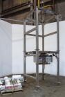 Used IEDCO Bulk Bag Discharge Station, Model 10286-BBU-5101, 304 Stainless Steel. (1) Top frame section approximately 63