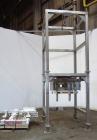 Used IEDCO Bulk Bag Discharge Station, Model 10286-BBU-5101, 304 Stainless Steel. (1) Top frame section approximately 63