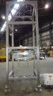 Used IEDCO Bulk Bag Discharge Station, Model 10286-BBU-5101, 304 Stainless Steel. (1) Top frame section approximately 63