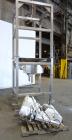 Used IEDCO Bulk Bag Discharge Station, Model 10286-BBU-5101, 304 Stainless Steel. (1) Top frame section approximately 63