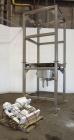 Used IEDCO Bulk Bag Discharge Station, Model 10286-BBU-5101, 304 Stainless Steel. (1) Top frame section approximately 63