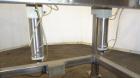 Used IEDCO Bulk Bag Discharge Station, Model 10286-BBU-5101, 304 Stainless Steel. (1) Top frame section approximately 63