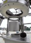 Used Super Sack Unloader, 304 Stainless Steel. (1) Frame with top height adjustment, 1 bag holder I beam ( no hoist), (2) bag valves. Includes (3) Flexicon screw conveyor drive ends (no tubes or scre...