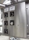 Used Super Sack Unloader, 304 Stainless Steel. (1) Frame with top height adjustment, 1 bag holder I beam ( no hoist), (2) bag valves. Includes (3) Flexicon screw conveyor drive ends (no tubes or scre...
