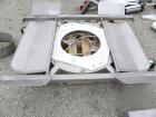 Used Super Sack Unloader, 304 Stainless Steel. (1) Frame with top height adjustment, 1 bag holder I beam ( no hoist), (2) bag valves. Includes (3) Flexicon screw conveyor drive ends (no tubes or scre...