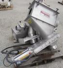 Used Super Sack Unloader, 304 Stainless Steel. (1) Frame with top height adjustment, 1 bag holder I beam ( no hoist), (2) bag valves. Includes (3) Flexicon screw conveyor drive ends (no tubes or scre...