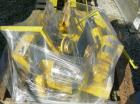 Used Supersack Unloading Station consisting of:  (2) Budgit 1 ton hoist with rails, and motor driven trollies; (2) Vibco vibrating dischargers, model 4P-700; (2) 30
