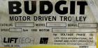 Used Supersack Unloading Station consisting of:  (2) Budgit 1 ton hoist with rails, and motor driven trollies; (2) Vibco vibrating dischargers, model 4P-700; (2) 30
