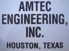 Used Amtec Engineering Super Sack Unloader, carbon steel.Requires bag holder and hoist.