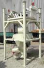 Used Adaptive Engineering & Fabrication Super-Sack Unloading System, Carbon Steel. Approximate 60’’ wide x 60’’ long x 16’ tall frame. (1) Top unloading frame section 72’’ tall with removable bag lif...