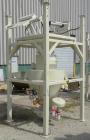 Used Adaptive Engineering & Fabrication Super-Sack Unloading System, Carbon Steel. Approximate 60’’ wide x 60’’ long x 16’ tall frame. (1) Top unloading frame section 72’’ tall with removable bag lif...