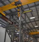 Used Modern Process Equipment (MPE) Bulk Bag Loader / Unloader. Includes Harrington 2 ton hoist. Genuine Bindicator.